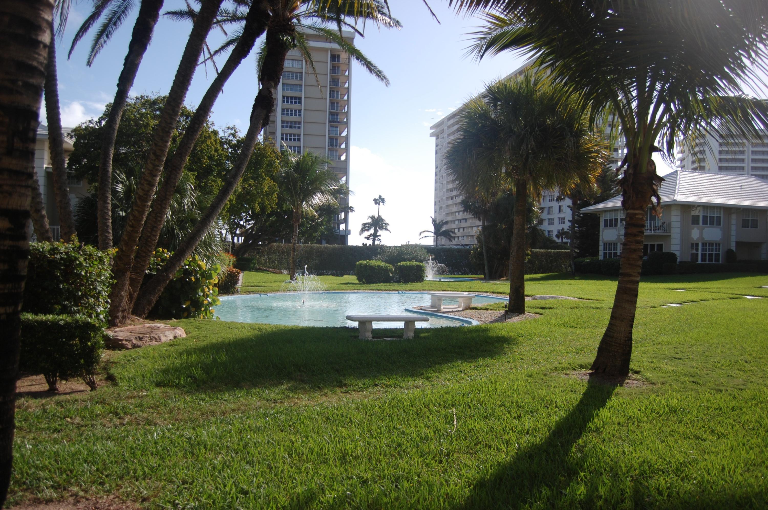 1299 South Ocean Boulevard, Unit S2 Boca Raton, FL 33432 - Photo 25 of 26 Beautiful grounds