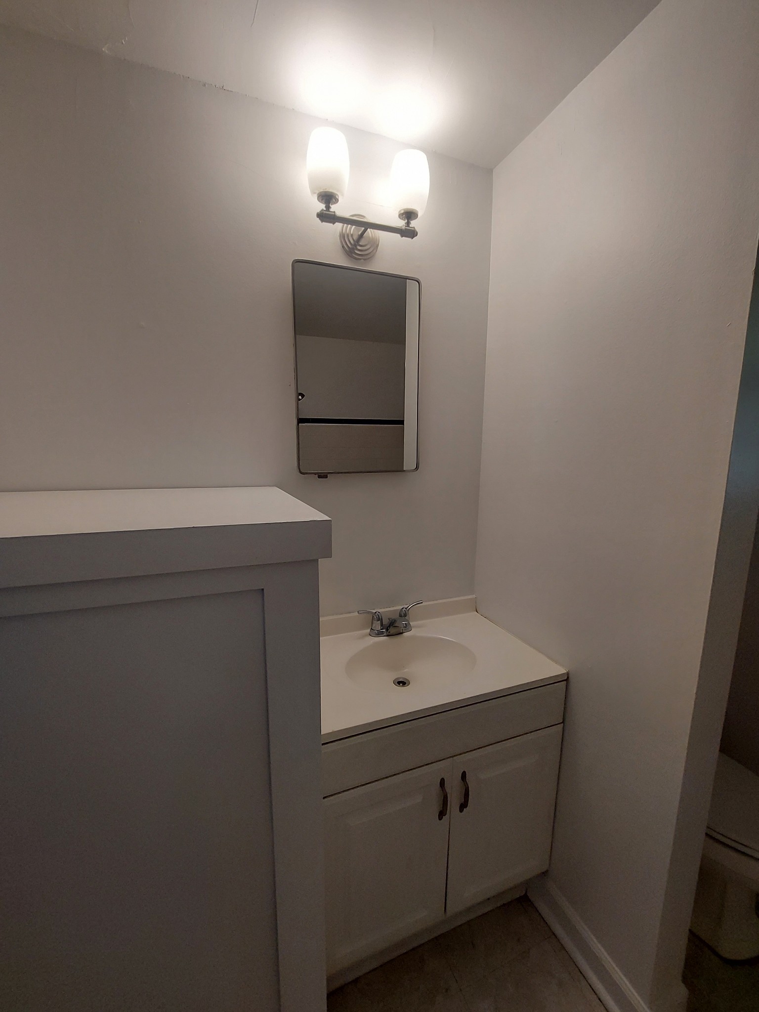 123 McKinley Street Madison, TN 37115 - Photo 10 of 11 a bathroom with a sink a light fixture and a toilet