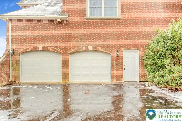 a view of a patio with a yard