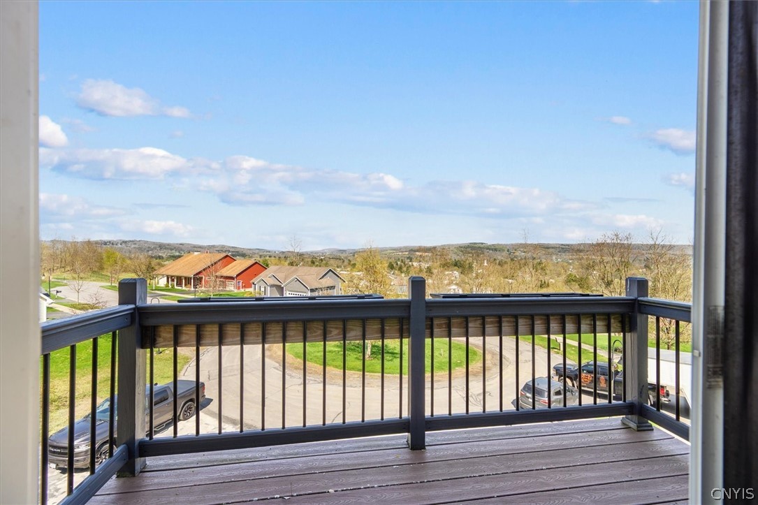 410 Tamarack Terrace Hamilton, NY 13346 - Photo 33 of 48 Balcony off the Primary with beautiful views of th