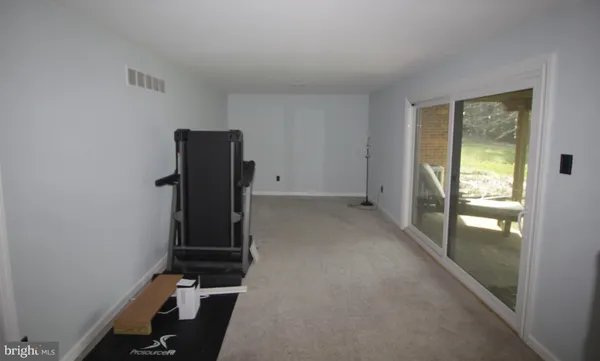 wooden floor and windows in a room