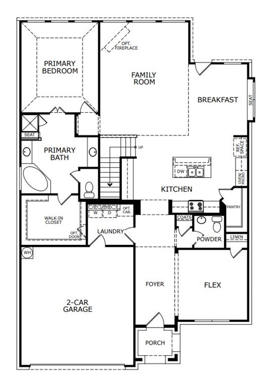 1036 Pineview Lane Crowley, TX 76036 - Photo 2 of 4 Hunters Ridge-2844-Floorplan1