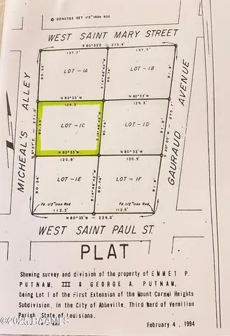 $24,500 | 100 Michael's Alley, Abbeville, LA 70510