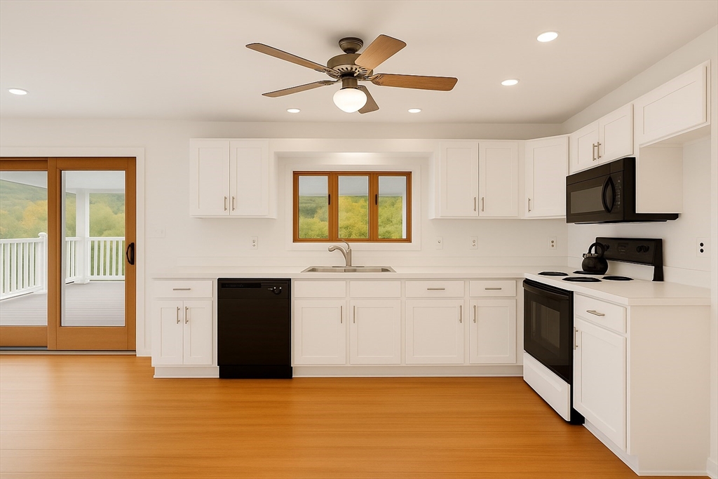 109 Merryknoll Road Weymouth, MA 02191 - Photo 20 of 41 a kitchen with a stove a sink and a refrigerator