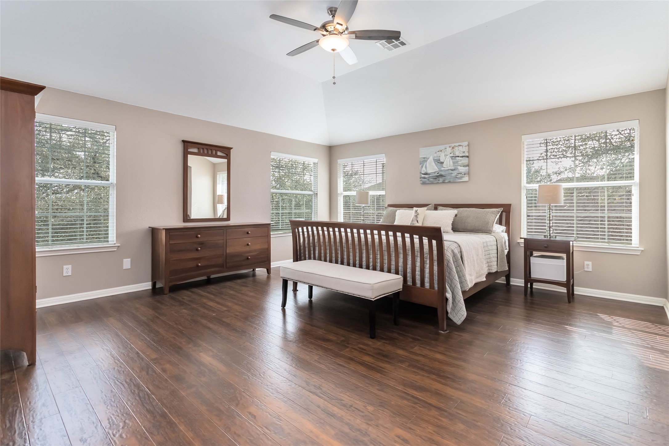 4525 Three Arrows Court Cedar Park, TX 78613 - Photo 22 of 32 Primary Bedroom Light and Bright