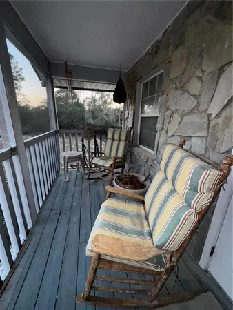 a view of roof deck