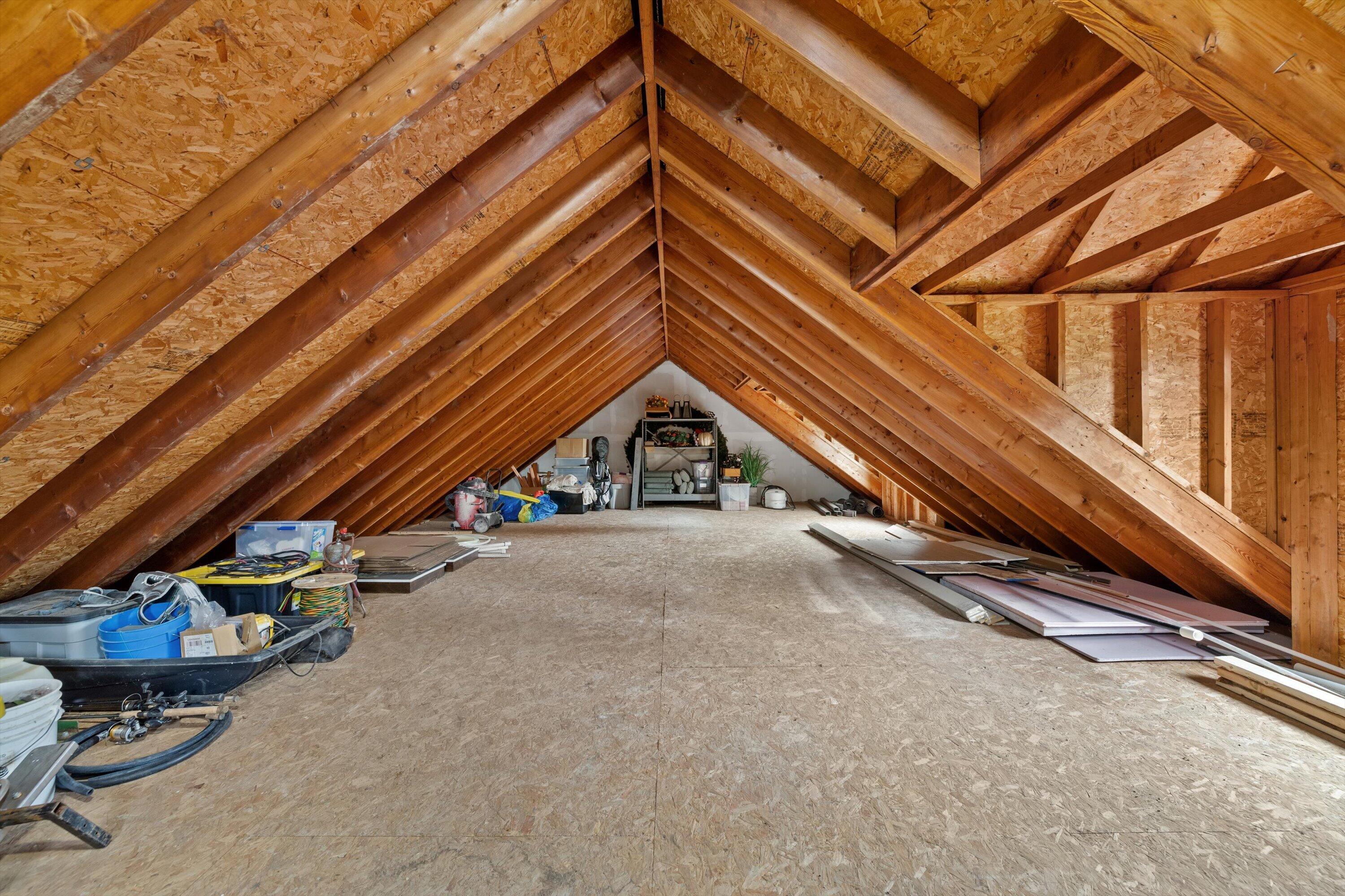 26041 Deer Ridge Trail Norway, WI 53185 - Photo 44 of 58 Potential in Garage Attic!