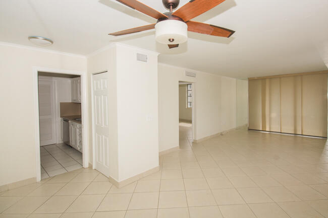 301 Croton Avenue, Unit 201 Lantana, FL 33462 - Photo 3 of 16 a view of an empty room and a bathroom