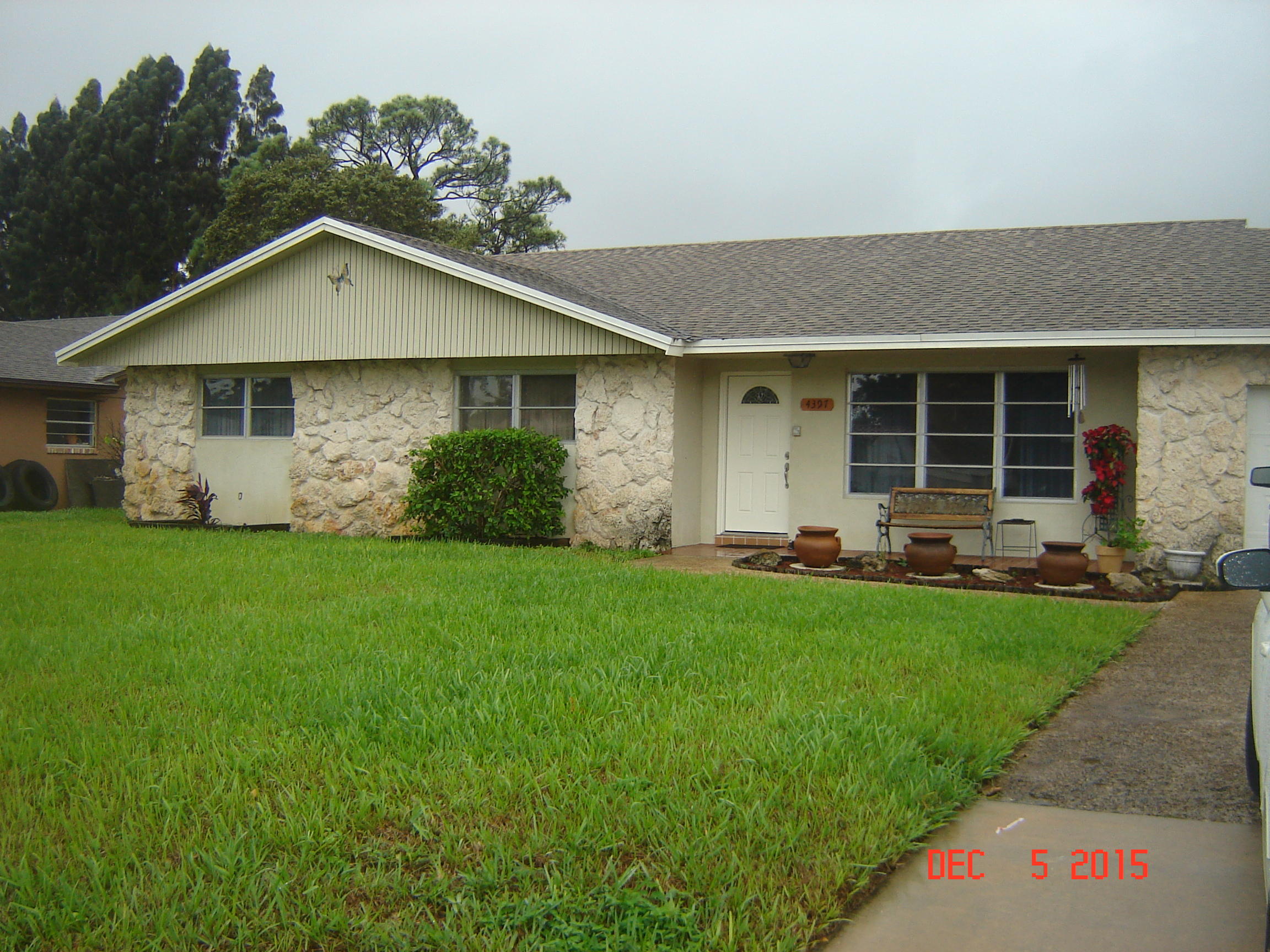 4397 Foss Road Lake Worth, FL 33461 - Photo 1 of 31 Front view East facing