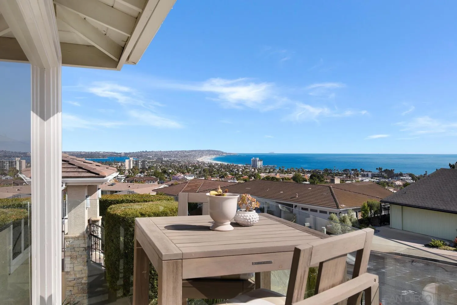 5459 Moonlight Lane La Jolla, CA 92037 - Photo 26 of 42 a view of a balcony with city view