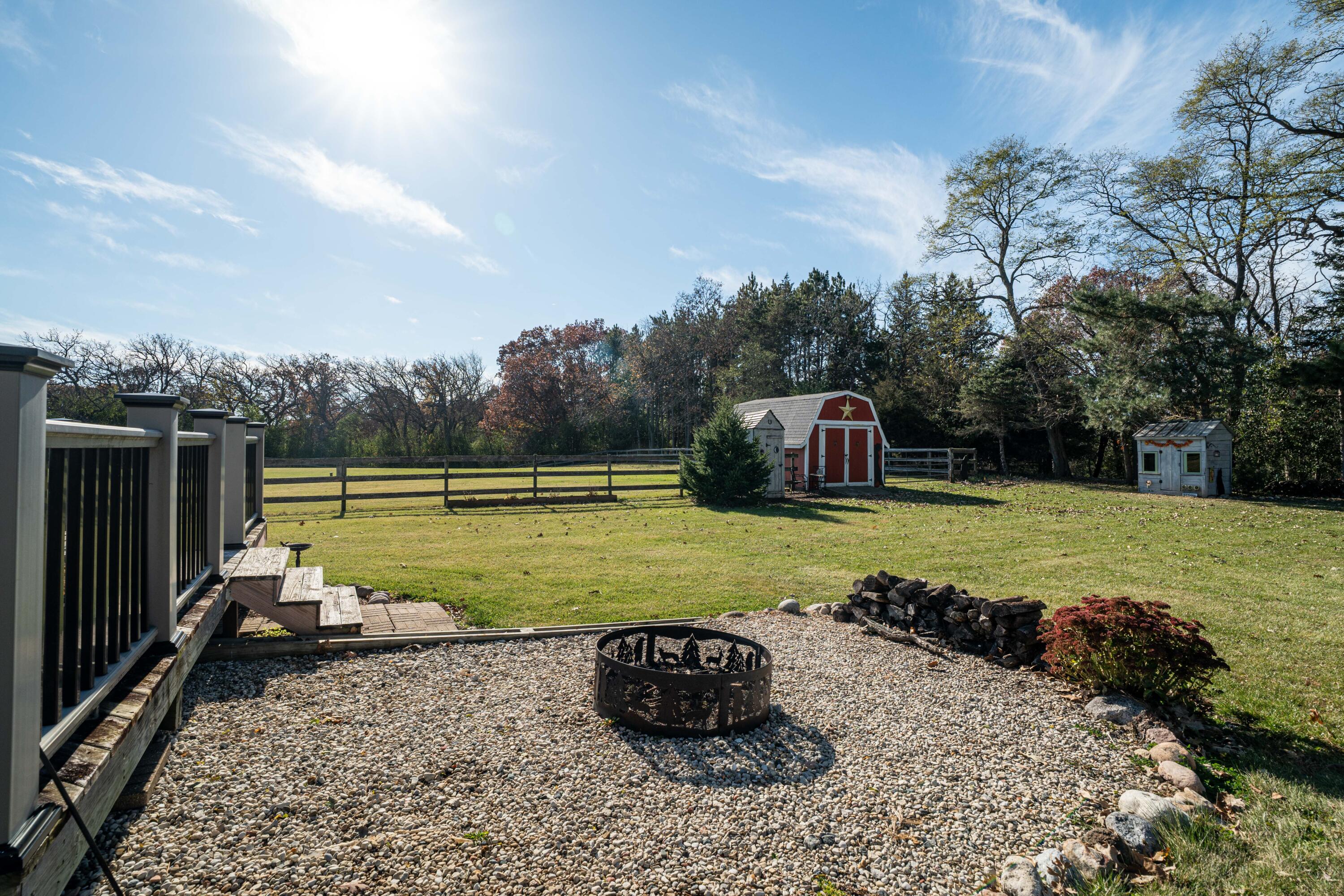 S102-w32709 County Road East Mukwonago, WI 53149 - Photo 27 of 37 Fire Pit