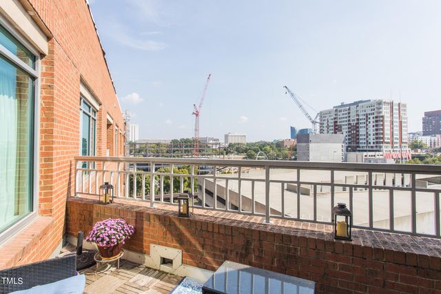 a view of balcony with couch