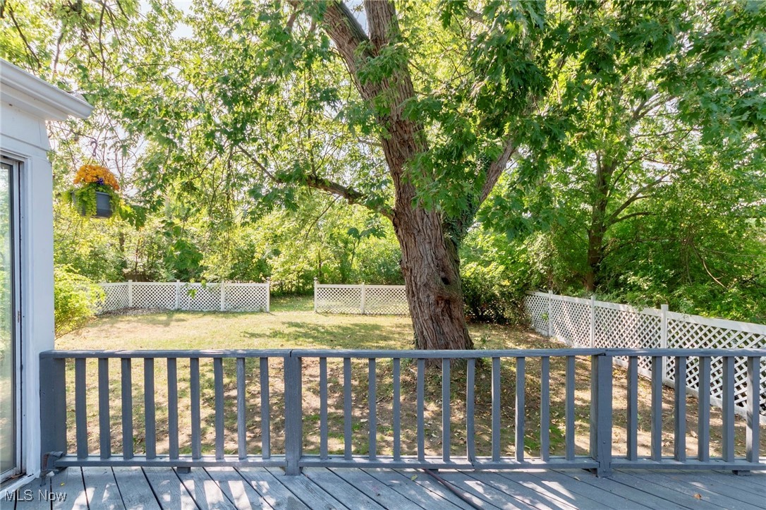 370 South Green Road Cleveland, OH 44121 - Photo 30 of 34 Wooden deck with a yard
