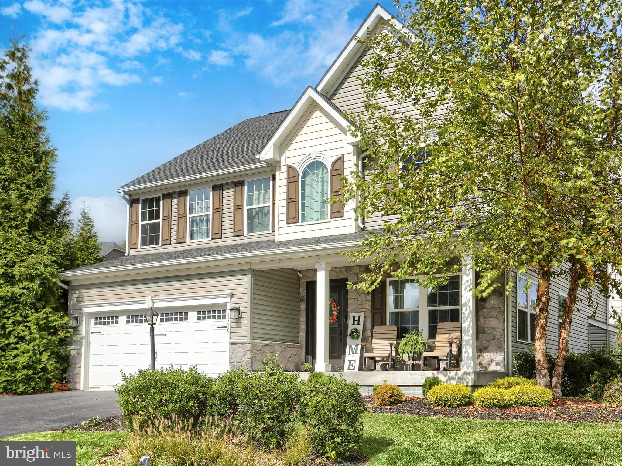 3930 Seattle Slew Drive Harrisburg, PA 17112 - Photo 37 of 48 a front view of a house with garden