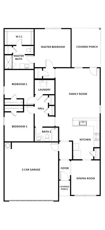 1012 Calhoun Drive Anna, TX 75409 - Photo 39 of 39 Floor plan