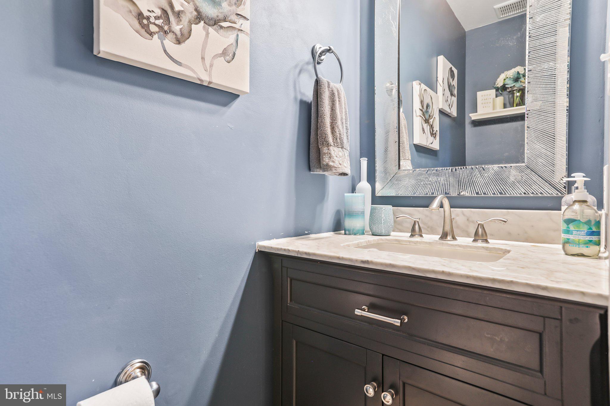 58 Ridgewood Way Burlington, NJ 08016 - Photo 14 of 31 Updated powder room