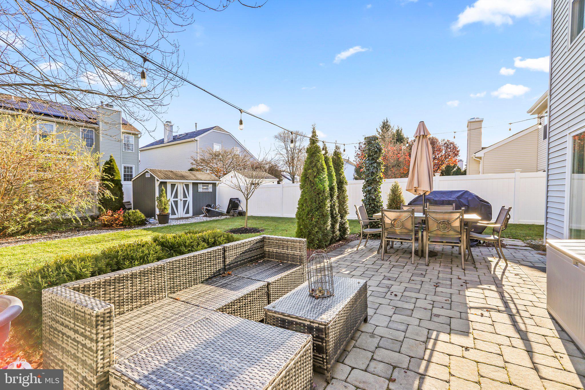 58 Ridgewood Way Burlington, NJ 08016 - Photo 29 of 31 Paver patio perfect for hosting parties!