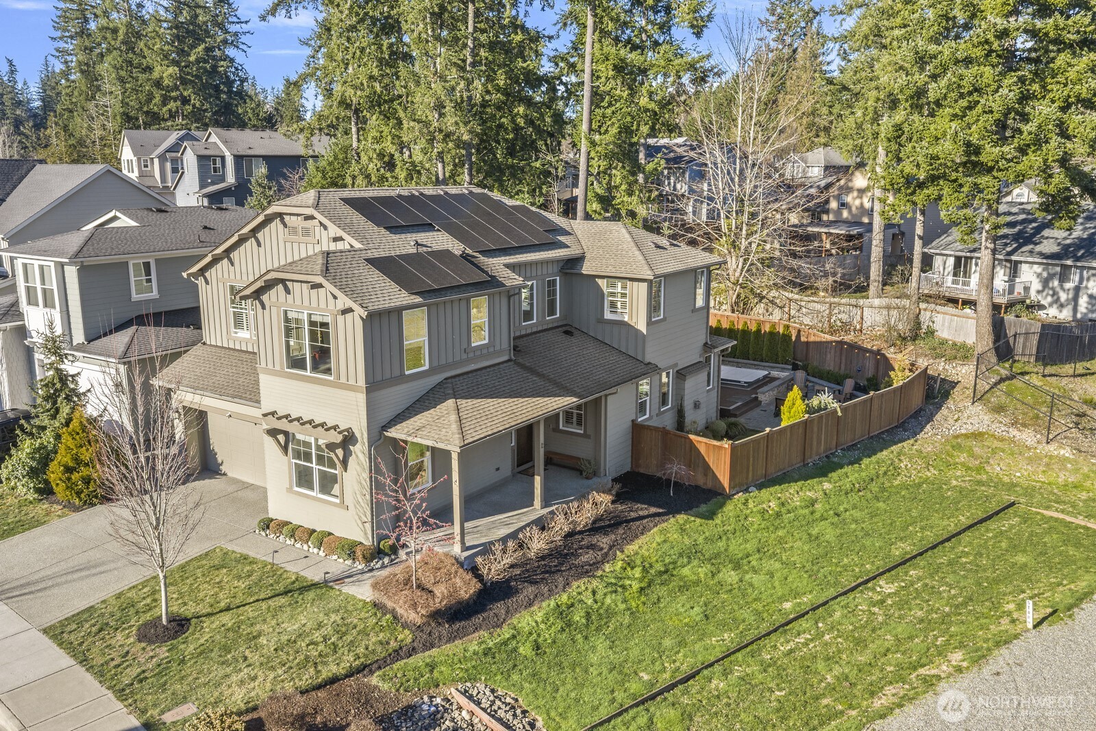 22752 Southeast 265th Place Maple Valley, WA 98038 - Photo 37 of 39 front view of a house with a yard