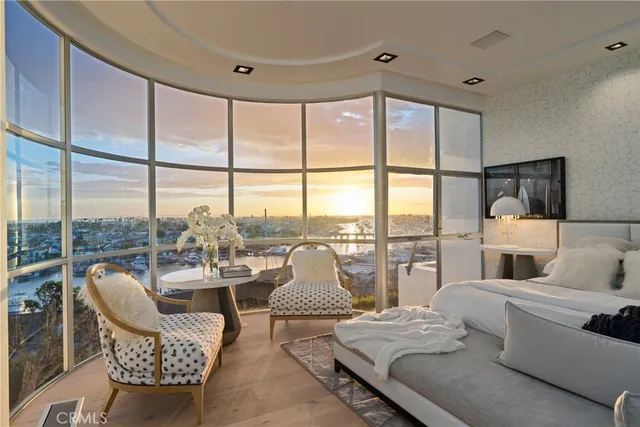 a living room with furniture fireplace and flat screen tv