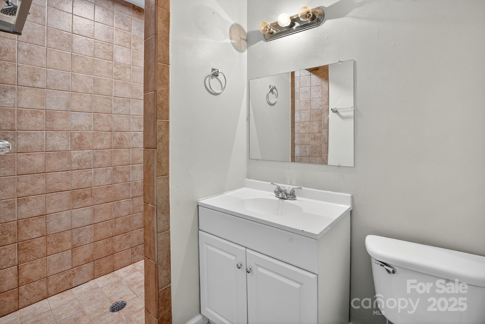 3725 Harrogate Road Columbia, SC 29210 - Photo 28 of 31 a bathroom with a sink a toilet and shower
