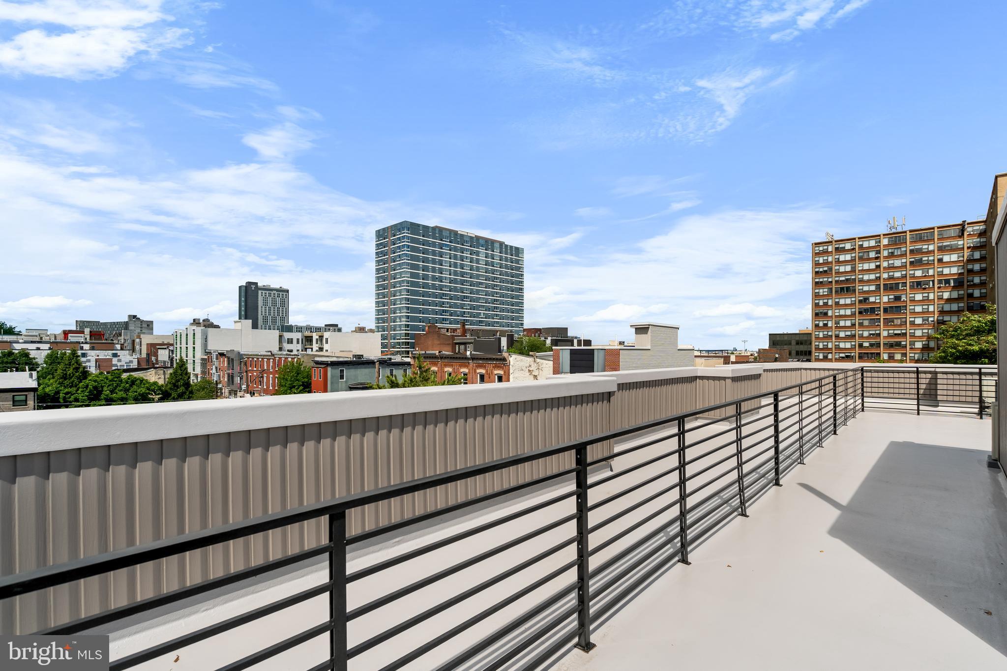 1242 North 15th Street, Unit 2 Philadelphia, PA 19121 - Photo 17 of 19 a view of city from a balcony