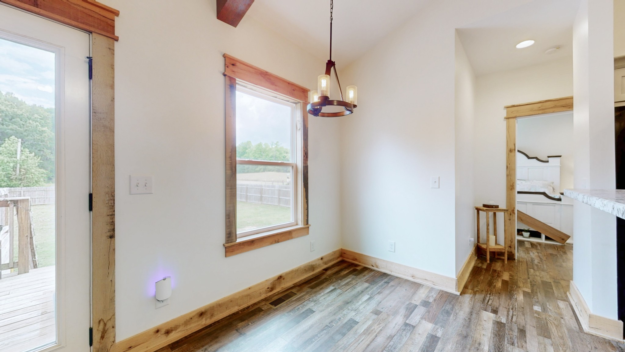 601 King Ridge Road Dowelltown, TN 37059 - Photo 15 of 49 a view of empty room with wooden floor and fan
