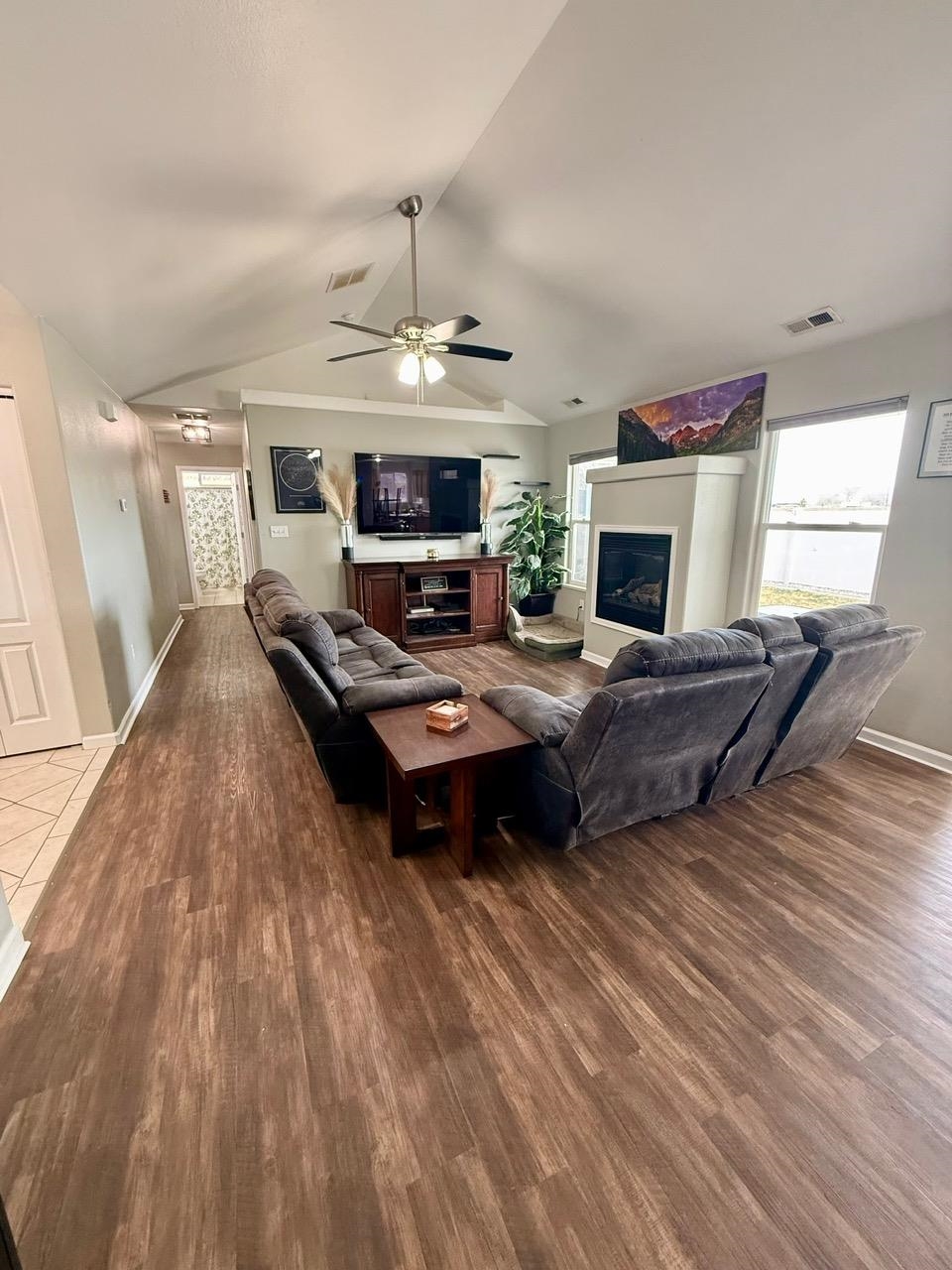 746 Granite Drive Fruita, CO 81521 - Photo 3 of 19 a living room with furniture and a fireplace
