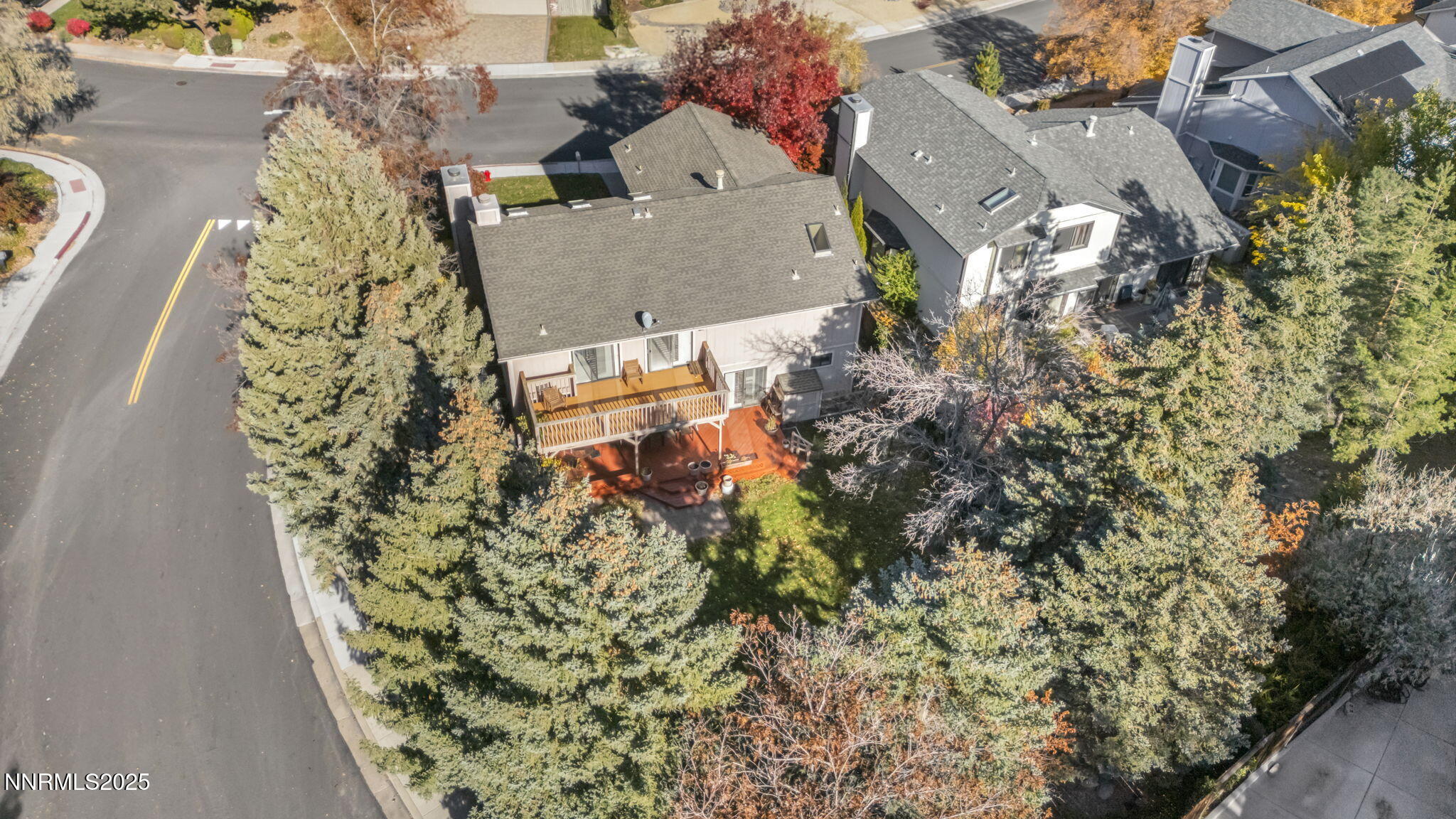 6299 Stone Valley Drive Reno, NV 89523 - Photo 59 of 70 an aerial view of a house with a yard