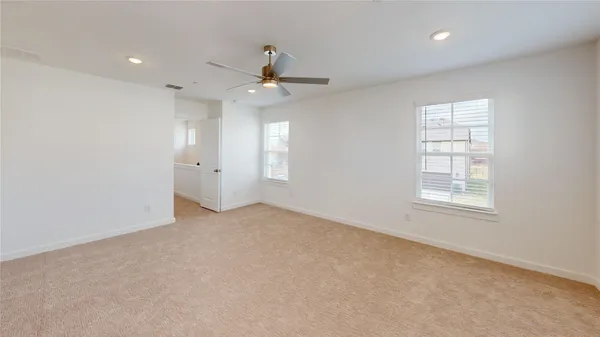 a view of empty room