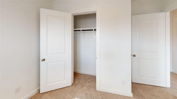 a view of walk in closet