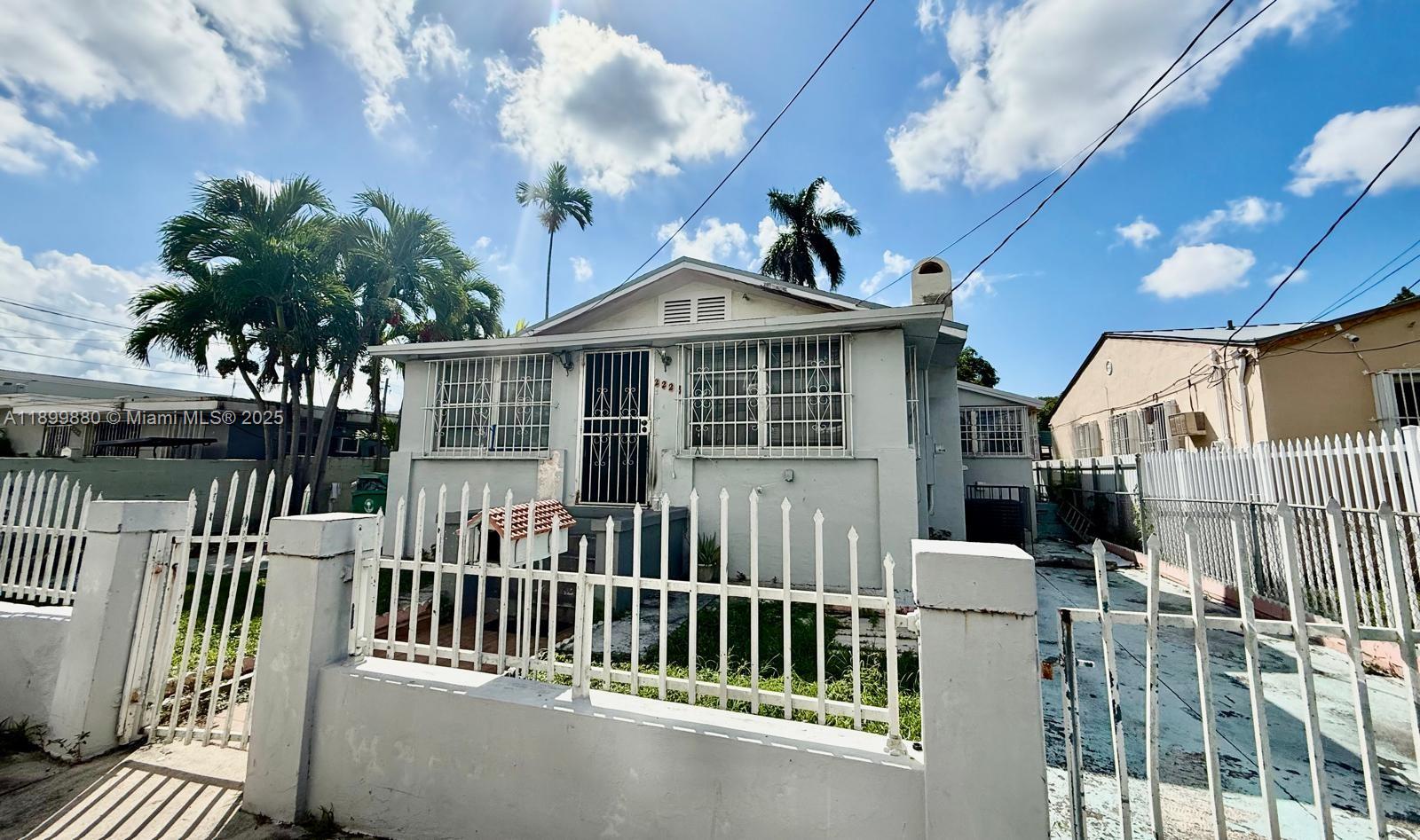 a view of a house with a porch