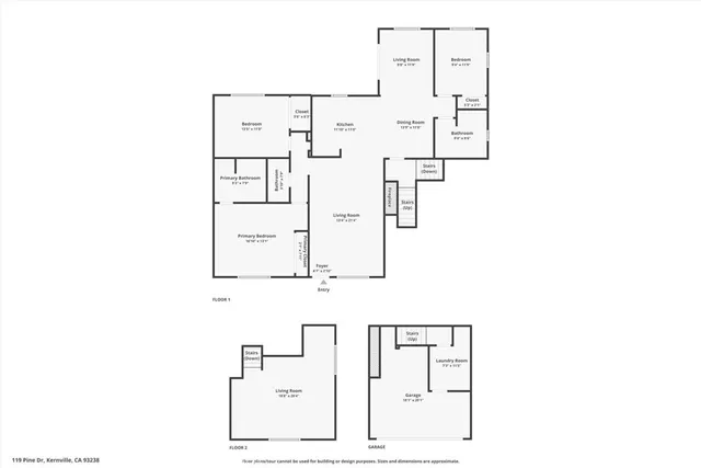 $475,000 | 119 Pine Drive, Kernville, CA 93238