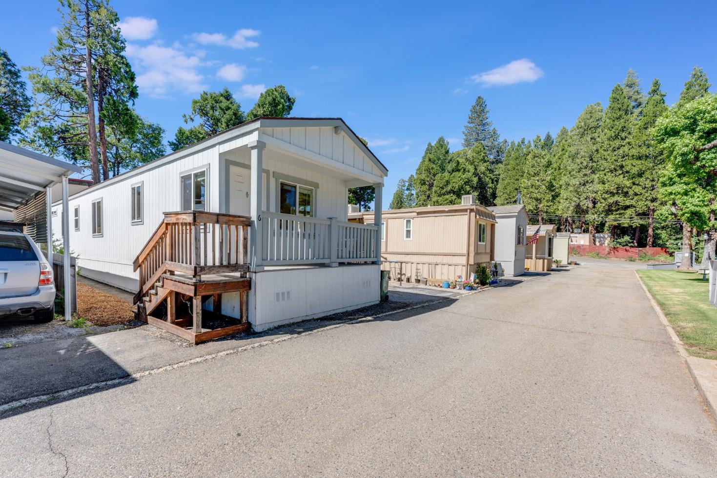 2933 Forebay Road, Unit 6 Pollock Pines, CA 95726 - Photo 1 of 1 Front Of Home - Flat, Paved Road For Easy Access.