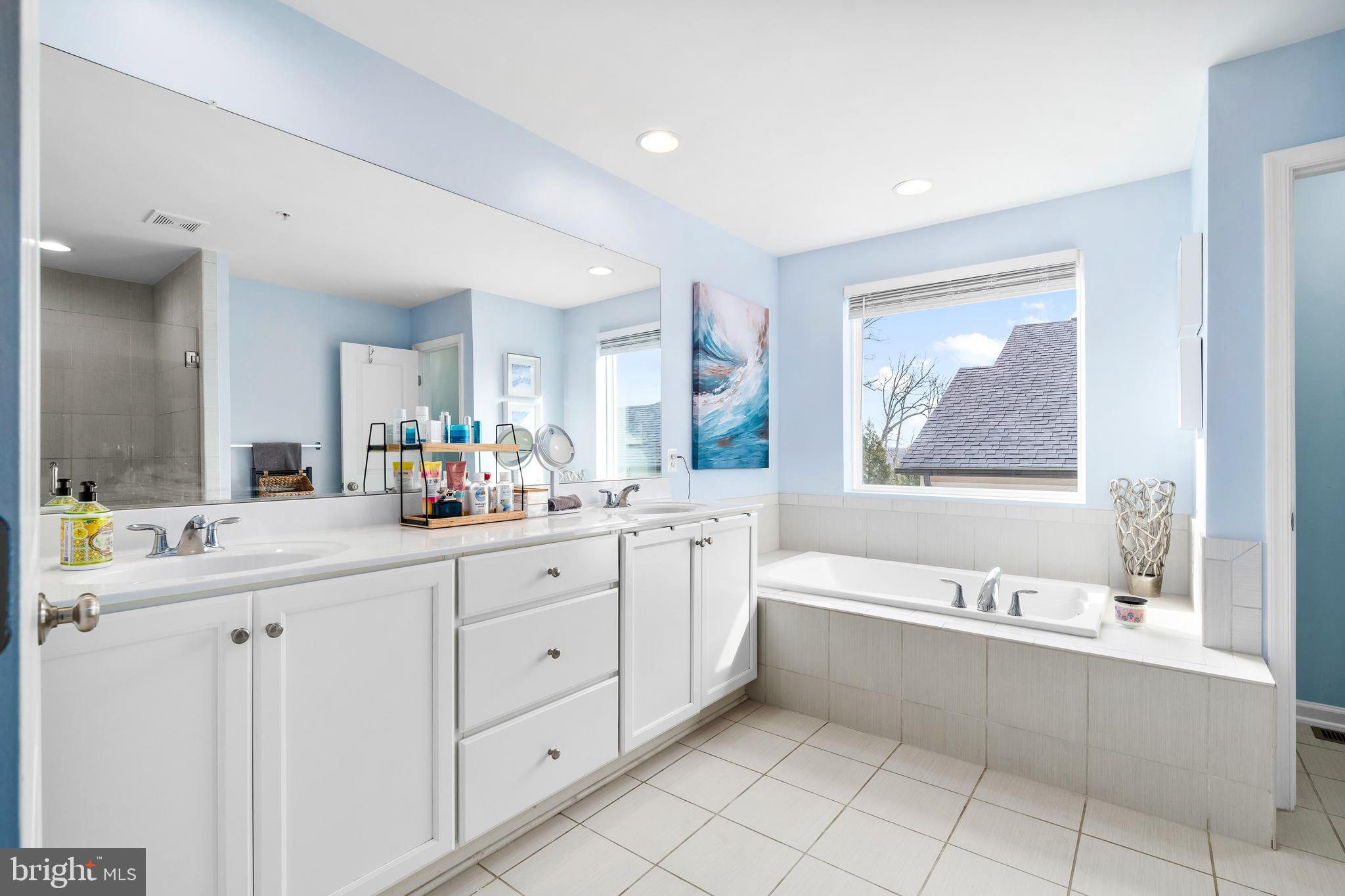 9915 Arapahoe Road New Market, MD 21774 - Photo 34 of 81 a bathroom with a tub a sink and mirror