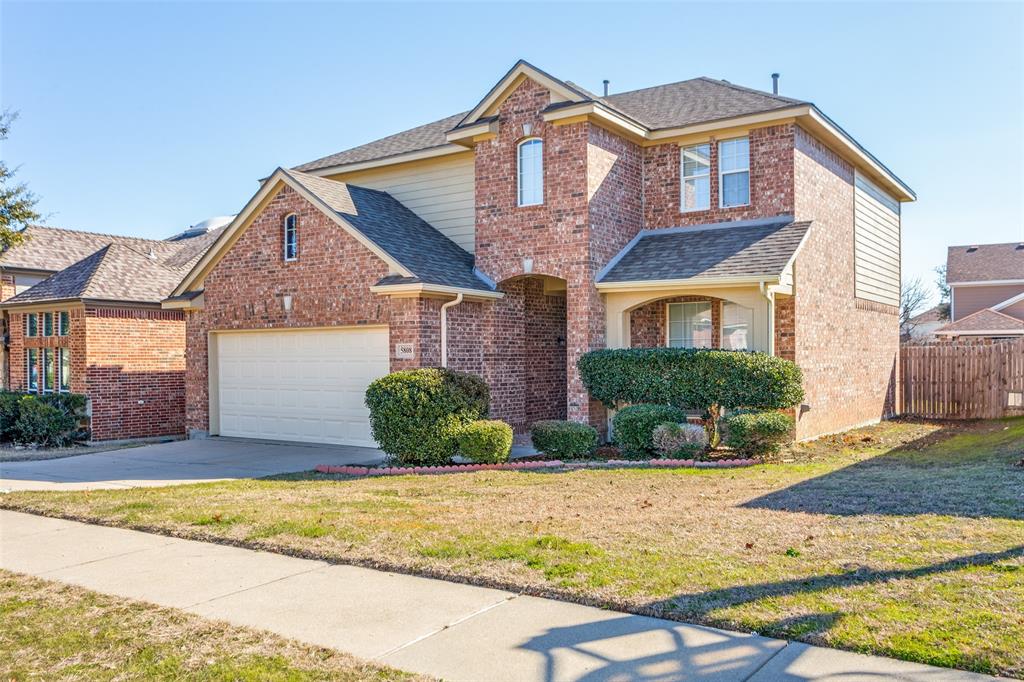 5808 Barrier Reef Drive Fort Worth, TX 76179 - Photo 1 of 1 a front view of a house with a yard