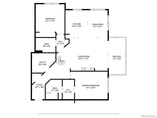 a picture of a room with a floor plan