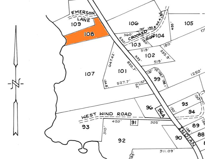 1489 Indian River Road Jonesport, ME 04649 - Photo 17 of 17 Cropped Tax Map Highligted