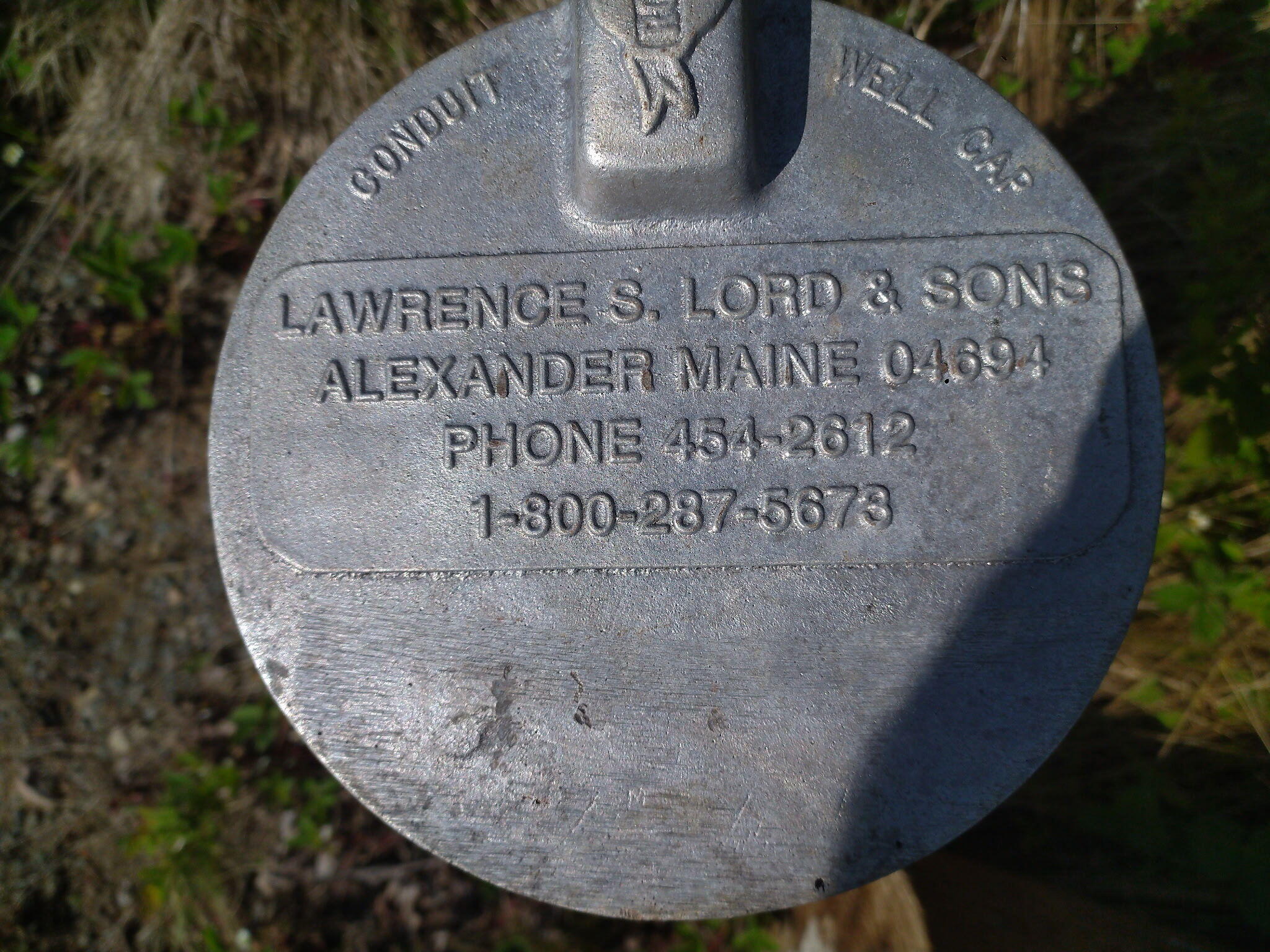 1489 Indian River Road Jonesport, ME 04649 - Photo 7 of 17 Well head