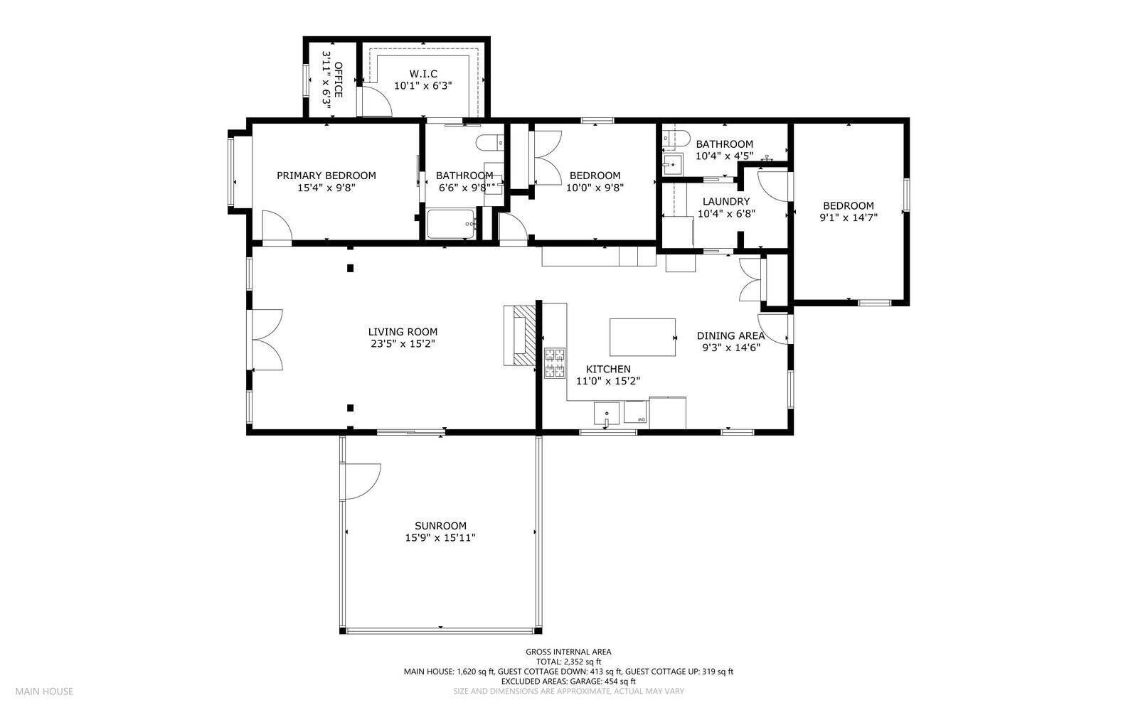 34 Albee Road Augusta, ME 04330 - Photo 60 of 61 Main house floorplan