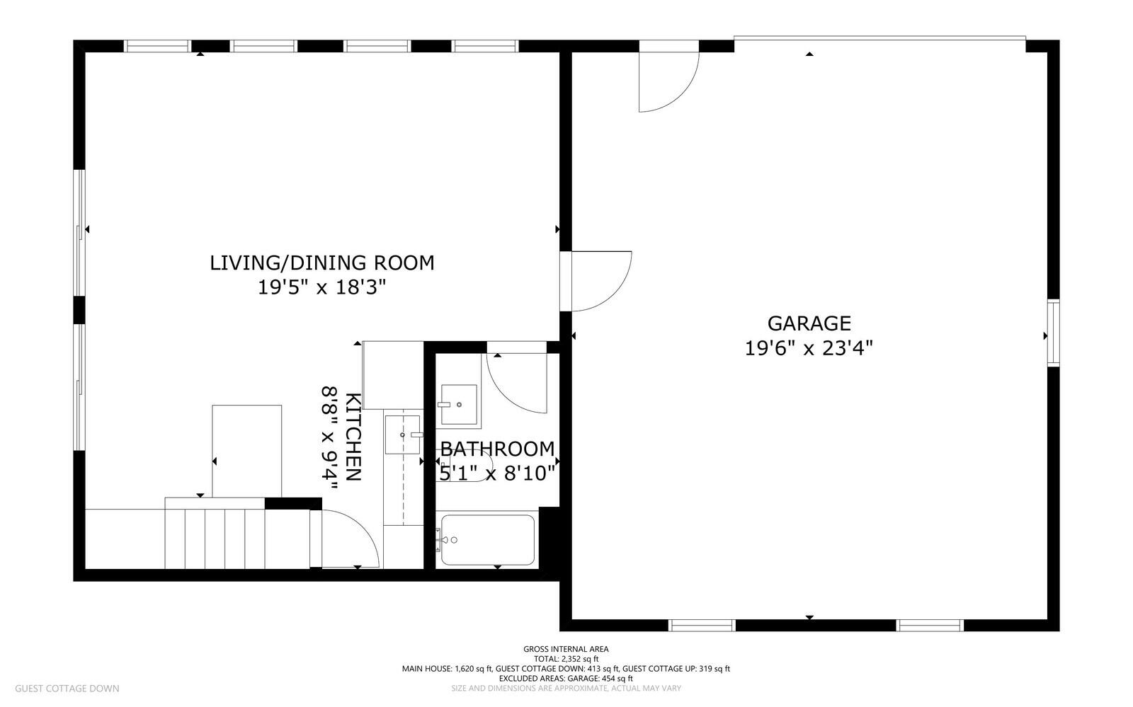34 Albee Road Augusta, ME 04330 - Photo 55 of 61 Guest house first floor
