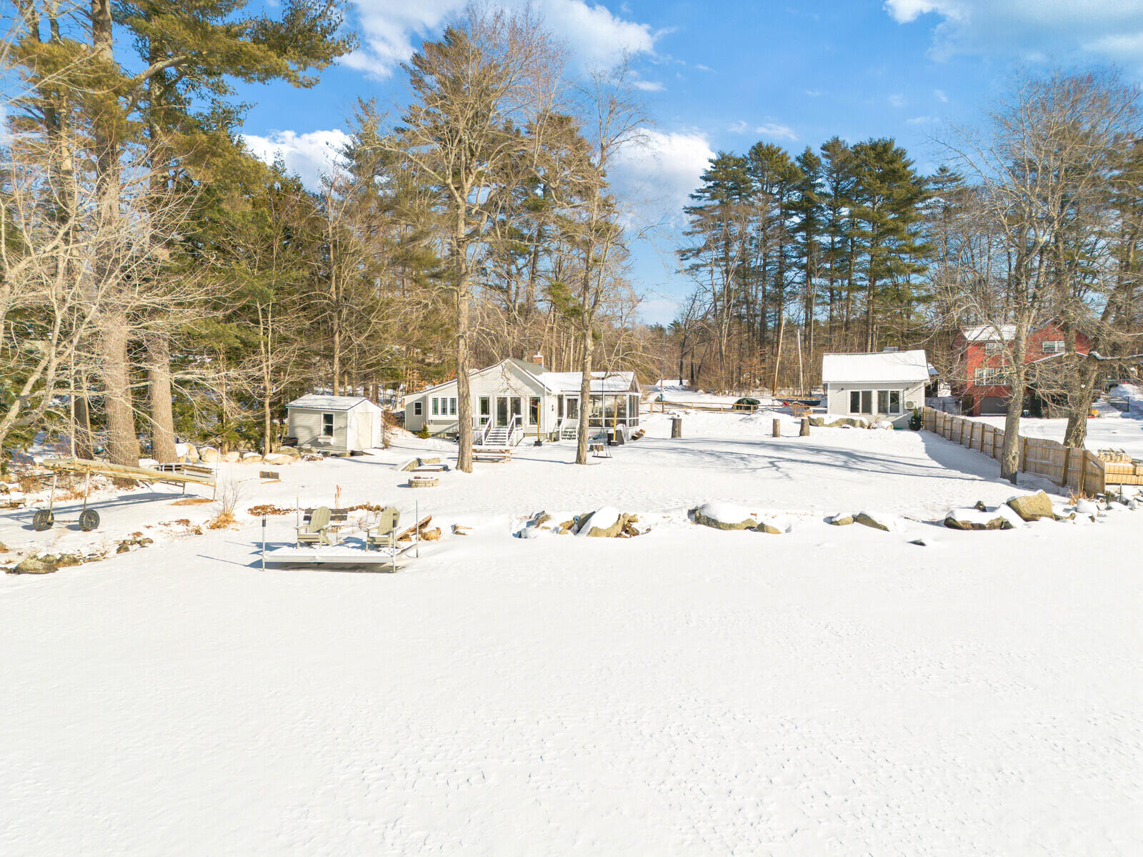 34 Albee Road Augusta, ME 04330 - Photo 6 of 61 180' level waterfront!