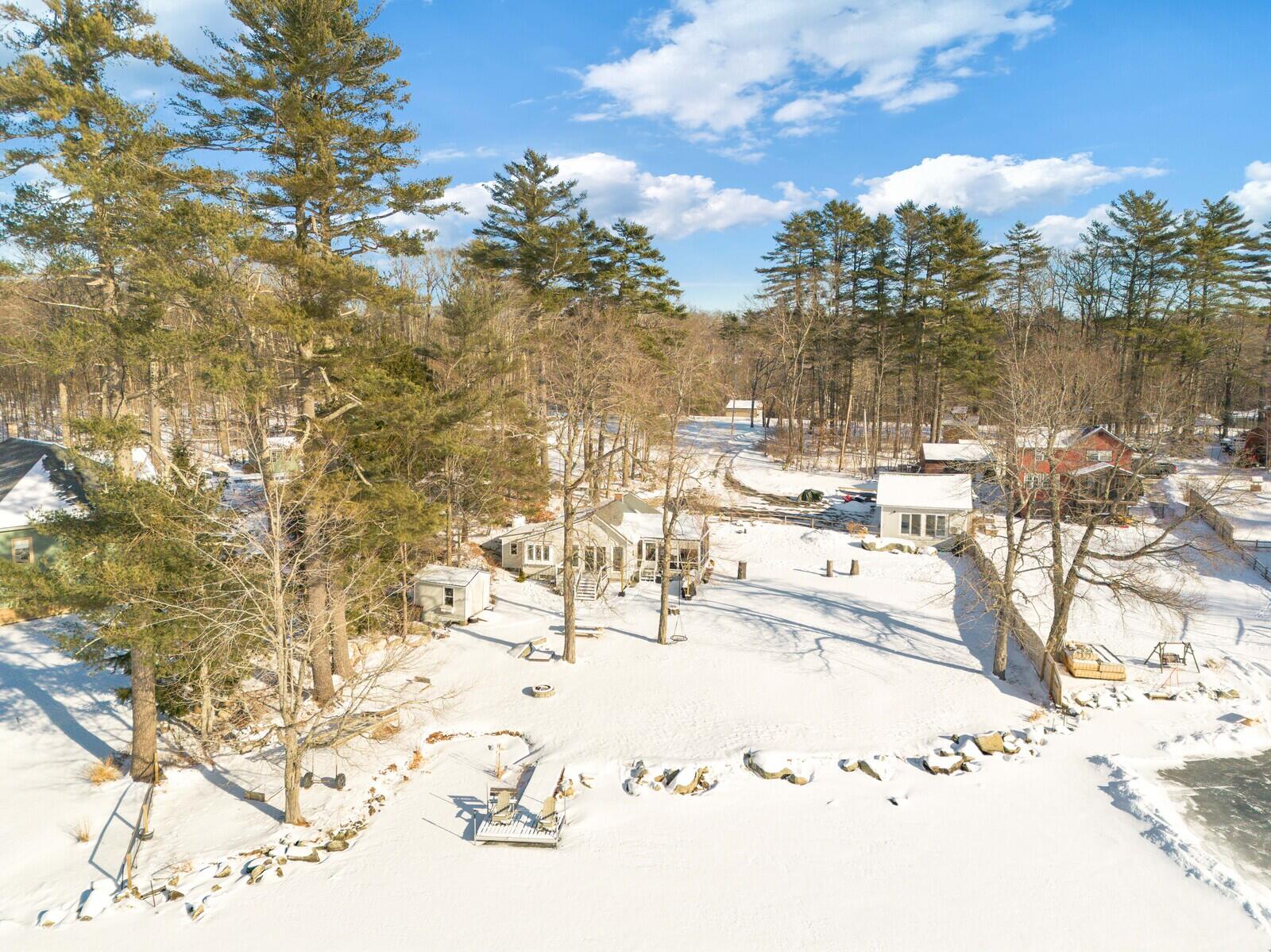 34 Albee Road Augusta, ME 04330 - Photo 8 of 61 Winter aerial