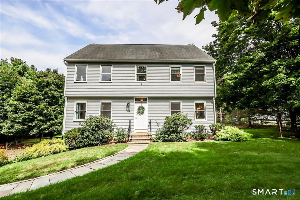 14 Philo Curtis Road Newtown, CT 06482 - Photo 3 of 34 Classic Colonial-Style Home with Timeless Curb Appeal