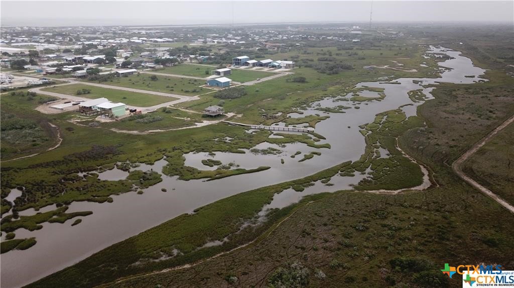 Lot 15 Easy Port Port O'Connor, TX 77982 - Photo 4 of 6 an aerial view of ocean view