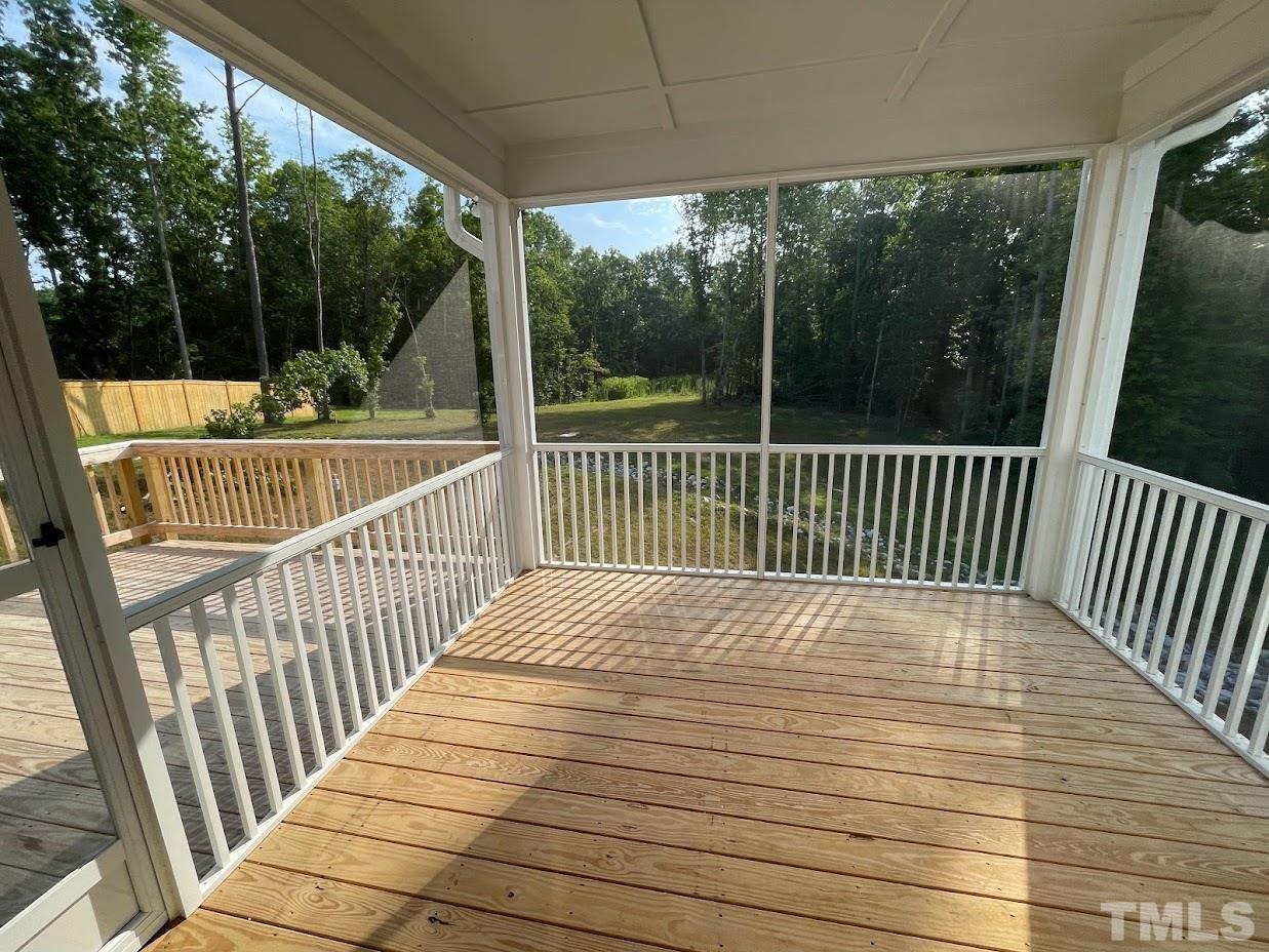 411 Rio Grande Lane Willow Spring, NC 27592 - Photo 8 of 29 a view of balcony with furniture