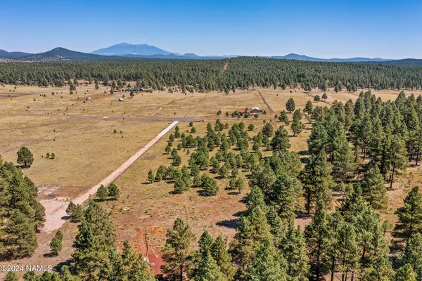 a view of a lake with a mountain