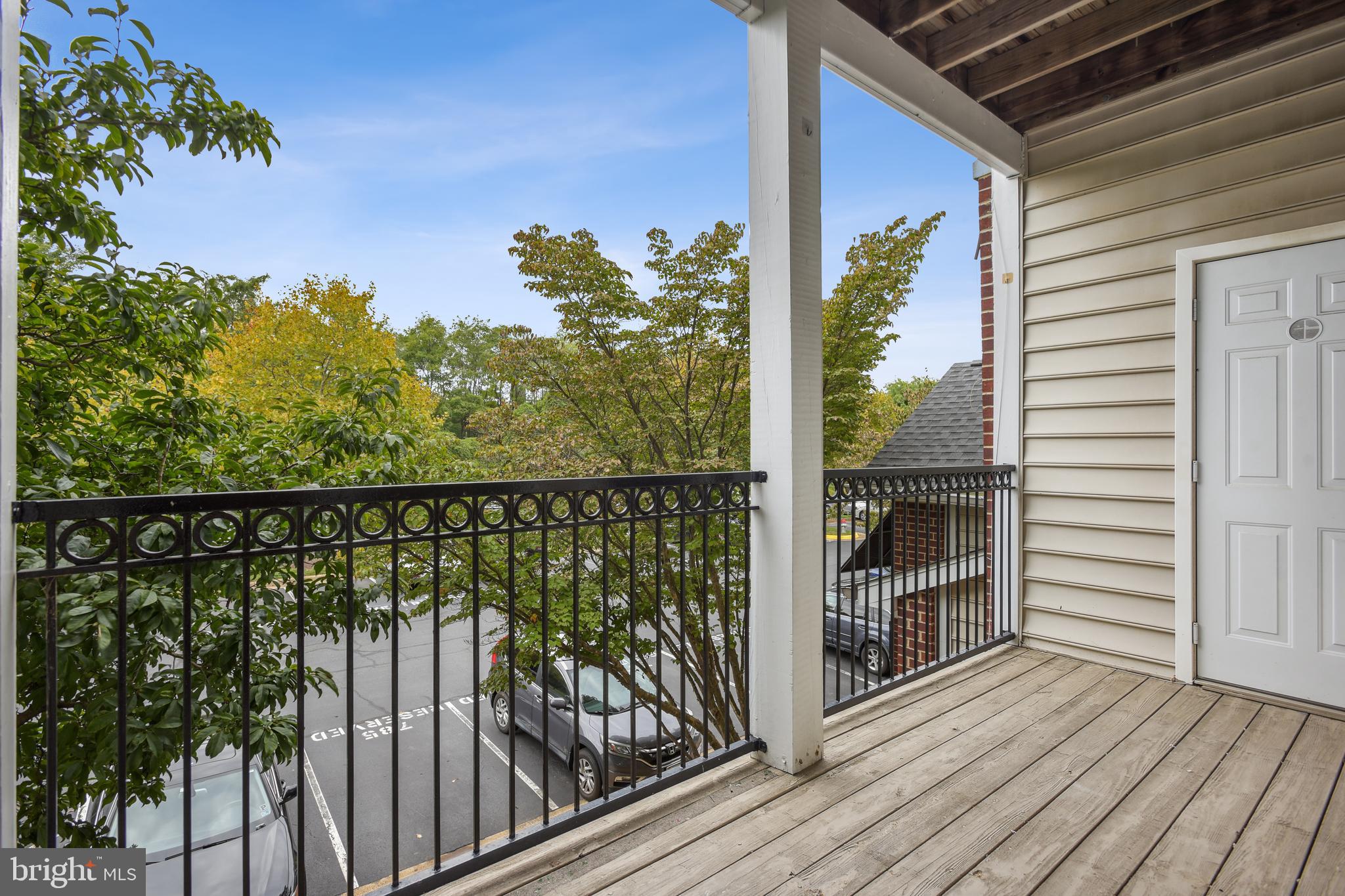 1530 Spring Gate Dr., Unit 9209 McLean, VA 22102 - Photo 13 of 41 Private balcony