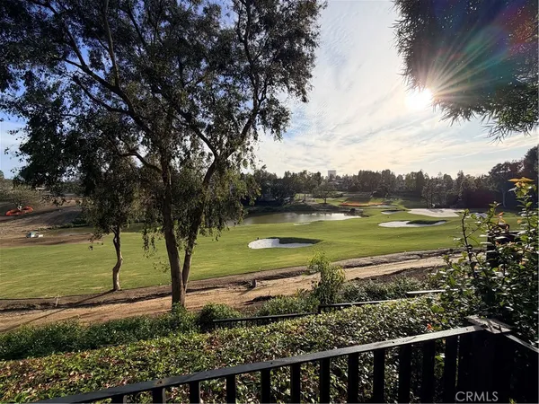a view of a pathway both side of lake with a yard