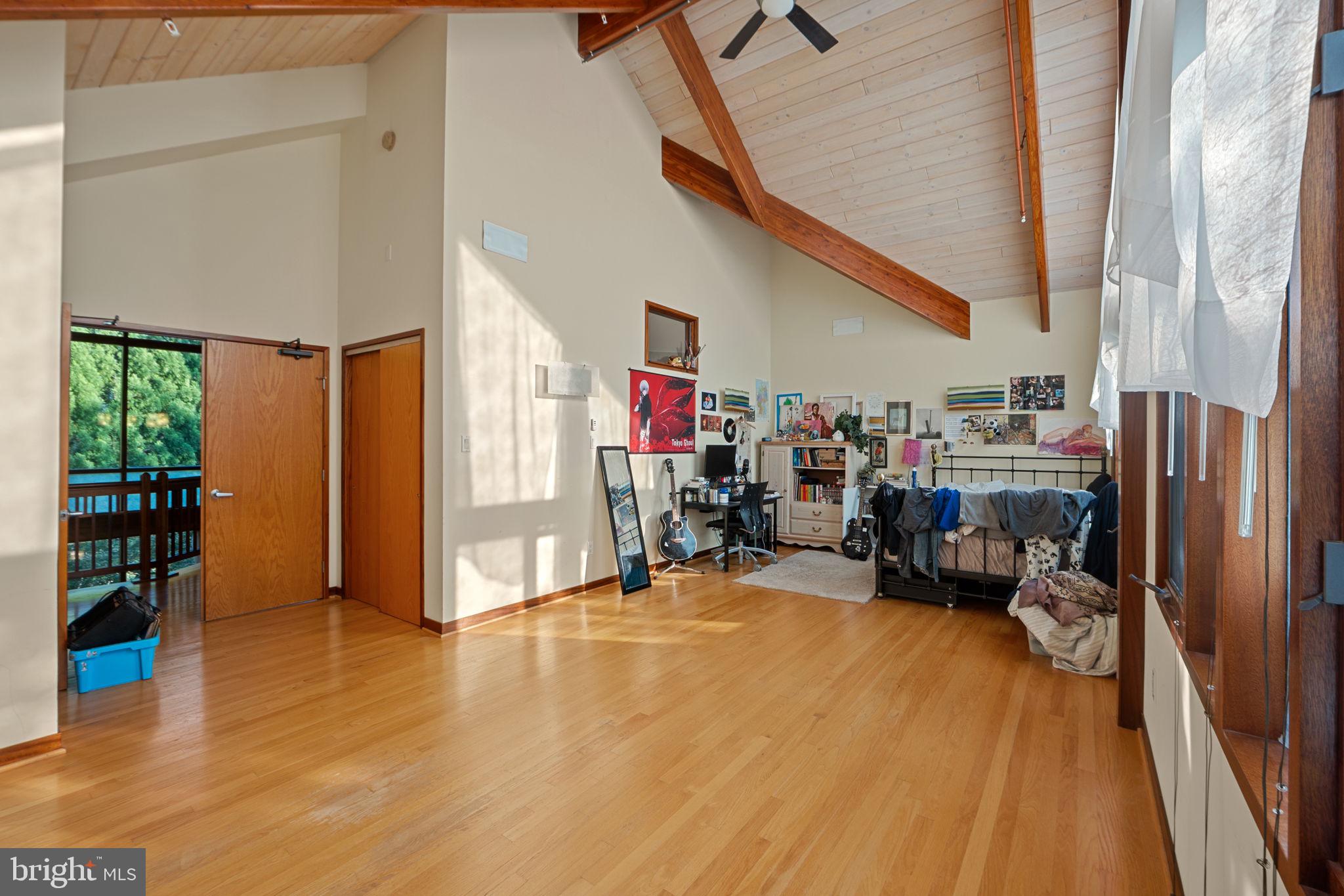 6525 76th Street Cabin John, MD 20818 - Photo 33 of 50 a view of a room with gym equipment