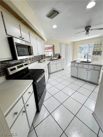 a living room with a couch